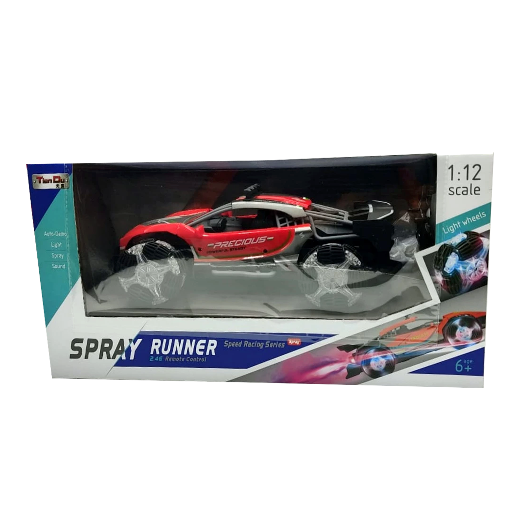 Remote Control Spray Runner Car