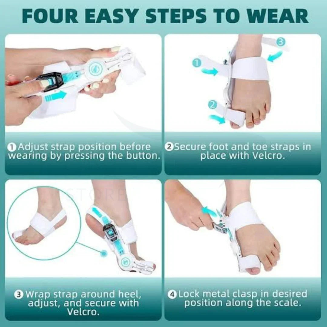 Pain Relief Bunion Toe Corrector - (IMPORTED W/O KNOB)