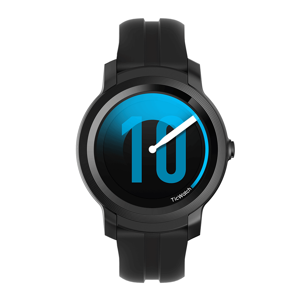 TicWatch E2 Shadow Smartwatch - Techlojee