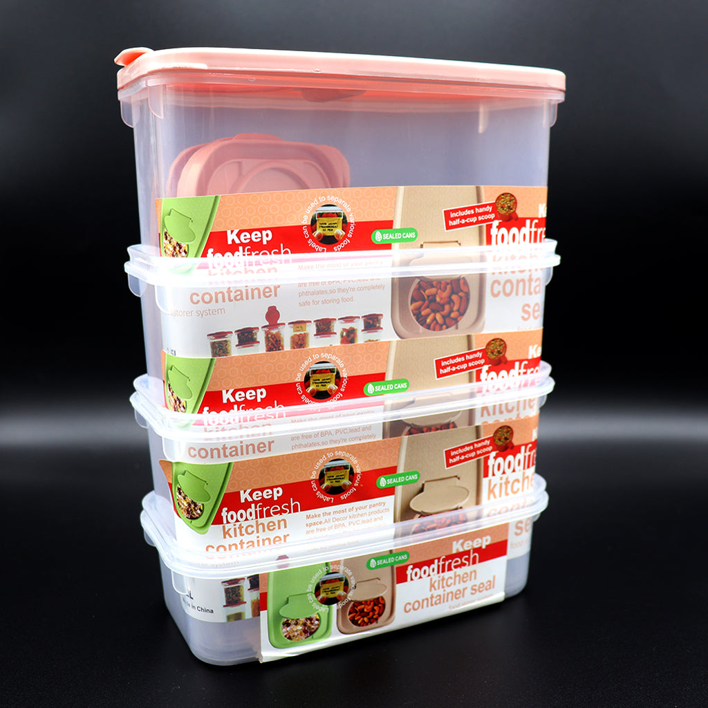 Kitchen Food Storage Containers 4 in 1