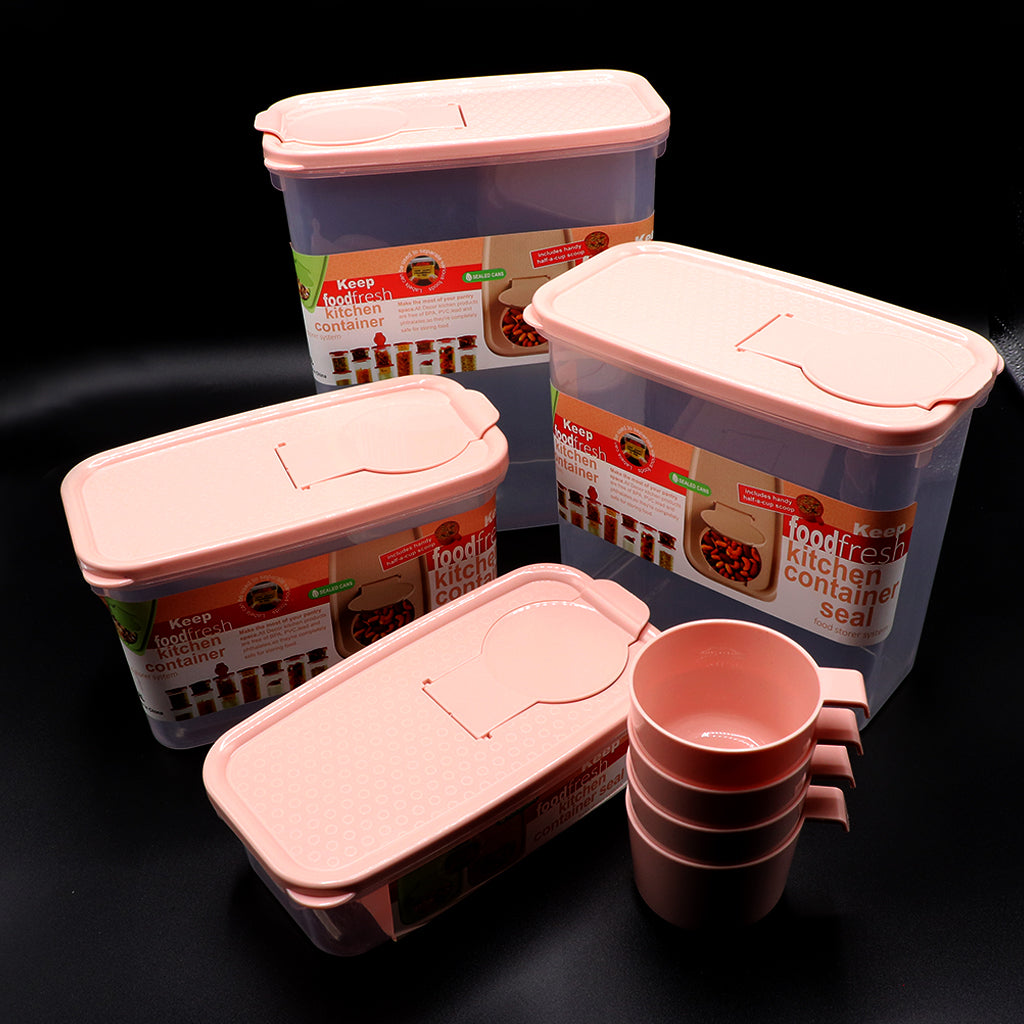 Kitchen Food Storage Containers 4 in 1