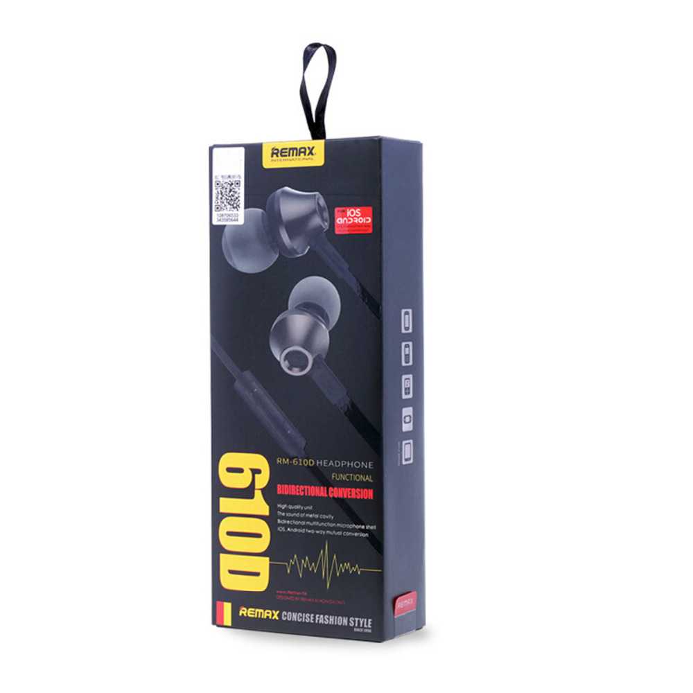 Remax Stereo Handsfree RM 610D - Techlojee