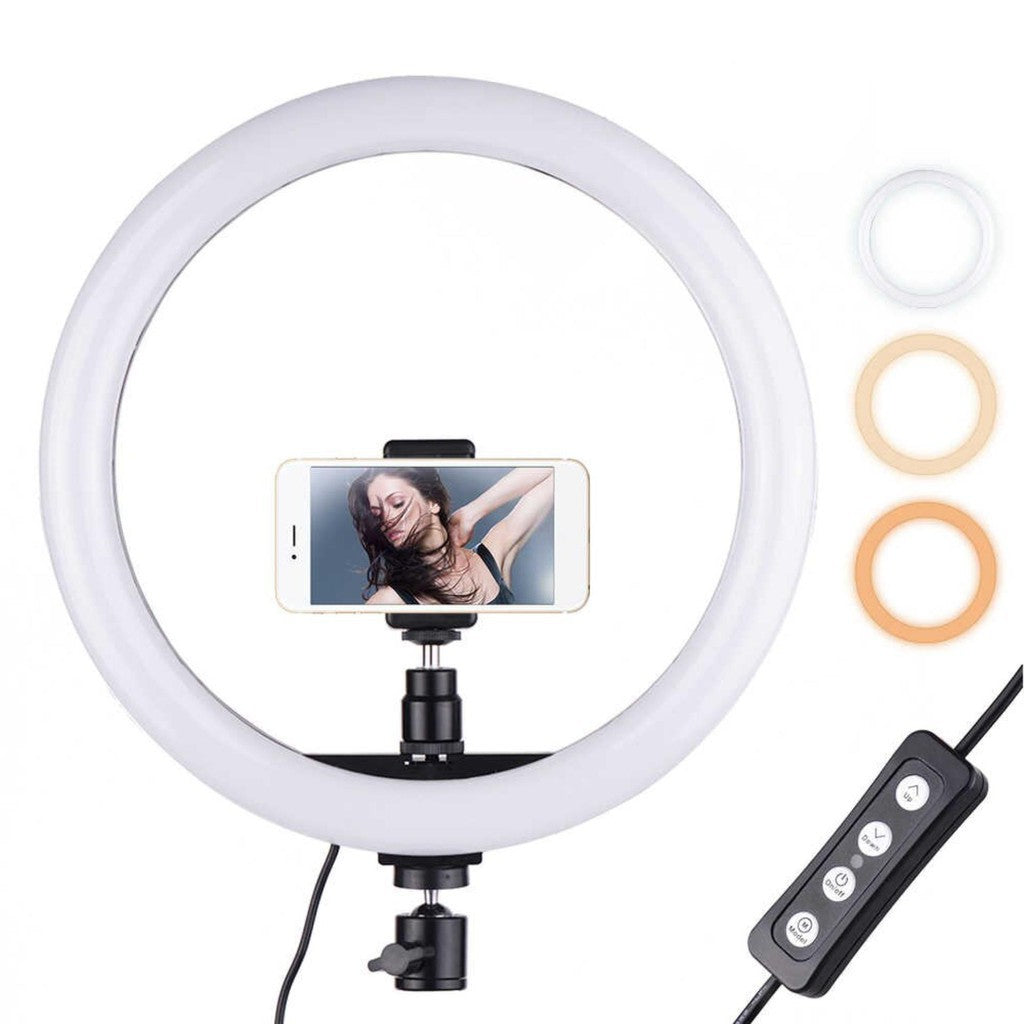 33cm Ring Light With 3 Modes - Techlojee