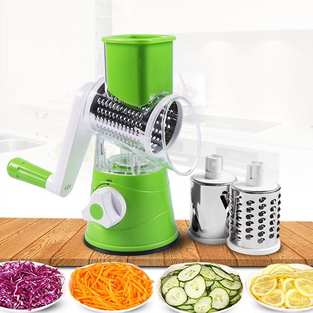 Multi-Functional Manual Food Vegetable Chopper Cutter Salad Maker Slicer For Fruit Onion Garlic Coleslaw Kitchen Tools - Techlojee