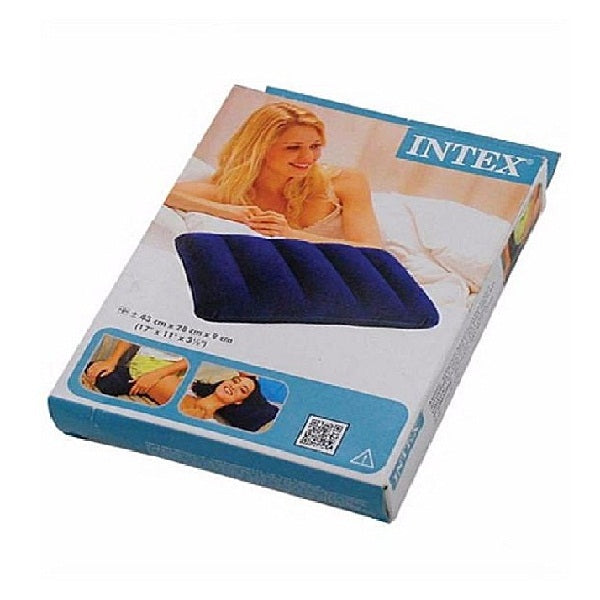 Intex Travel Rest Air Pillow - Blue - Techlojee