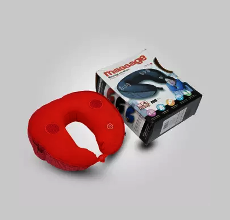 Neck Massager U-Shaped Cushion Pillow With Music Player
