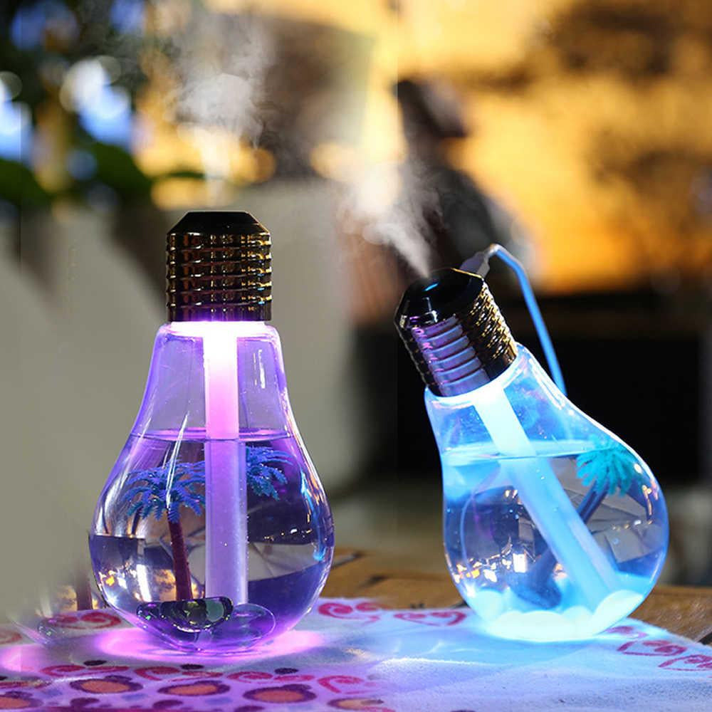 LED Lamp Air Water Mist Humidifier Bulb