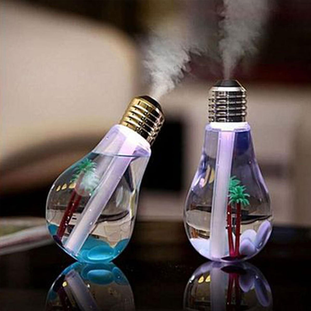 LED Lamp Air Water Mist Humidifier Bulb