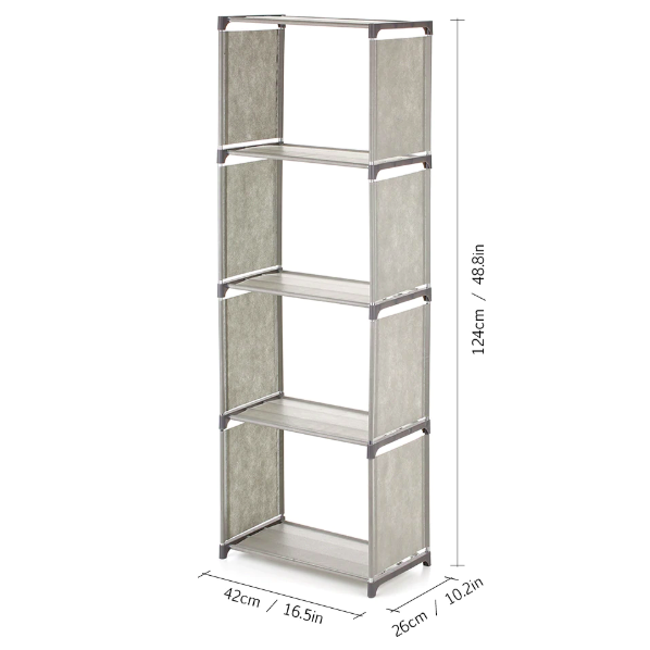 Simple Fashion Book Shelf 5 Layers - Techlojee
