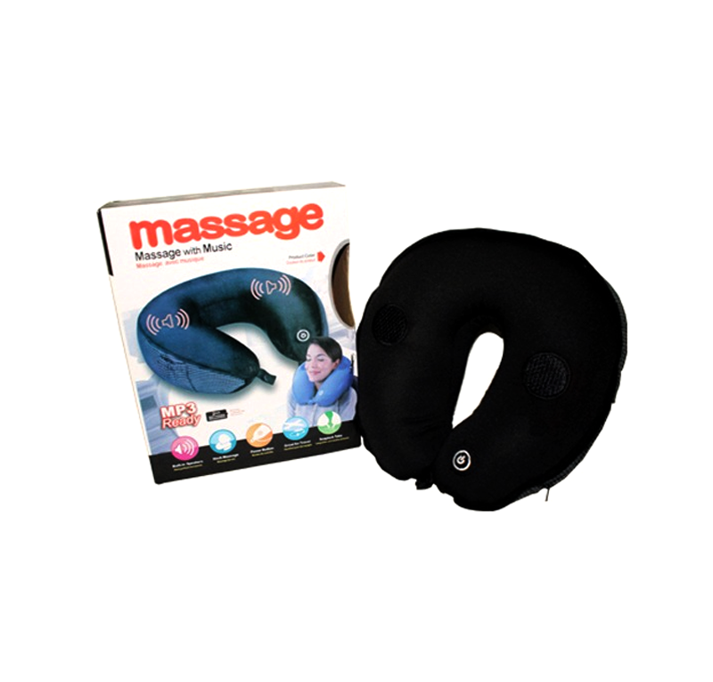 Neck Massager U-Shaped Cushion Pillow With Music Player