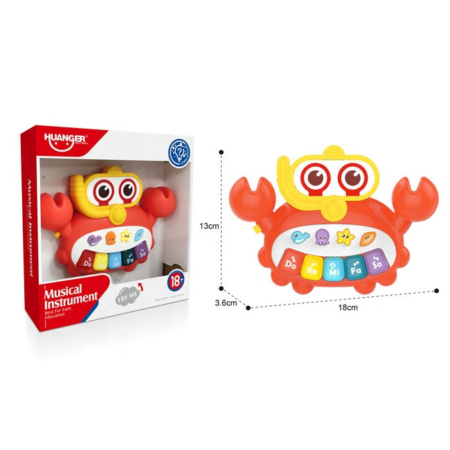 Crab Electronic Kids Musical Toy