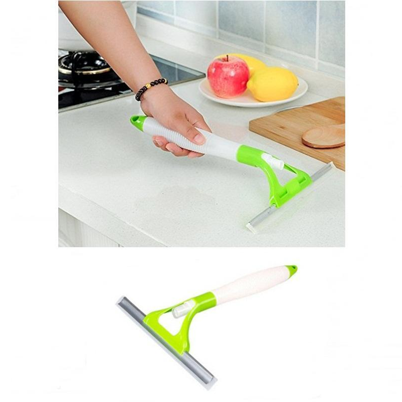 Glass Window Wiper Cleaner with Spray Bottle