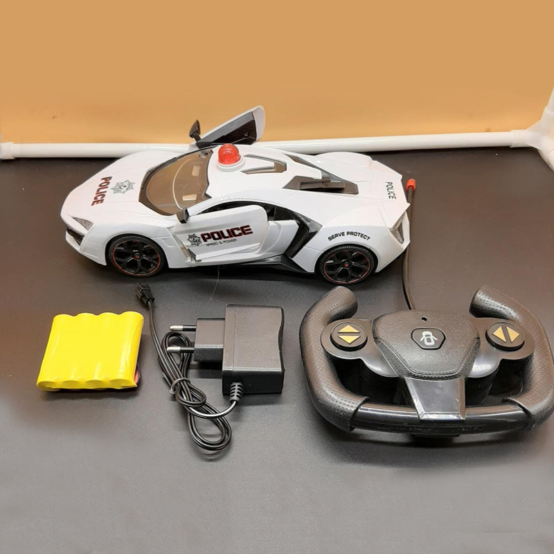 TOP SPEED POLICE R/C CAR