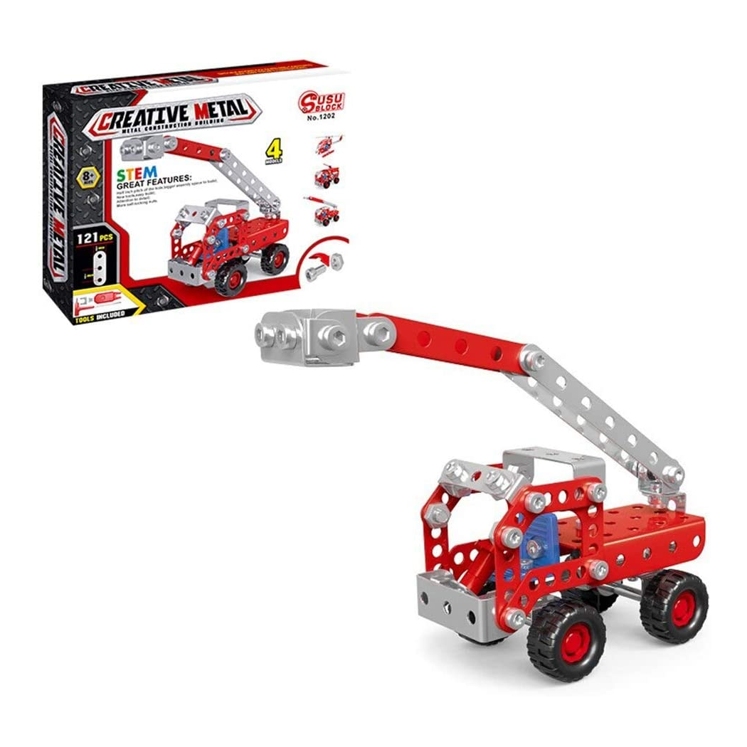 Metal construction Creative Metal Fire 121 pcs