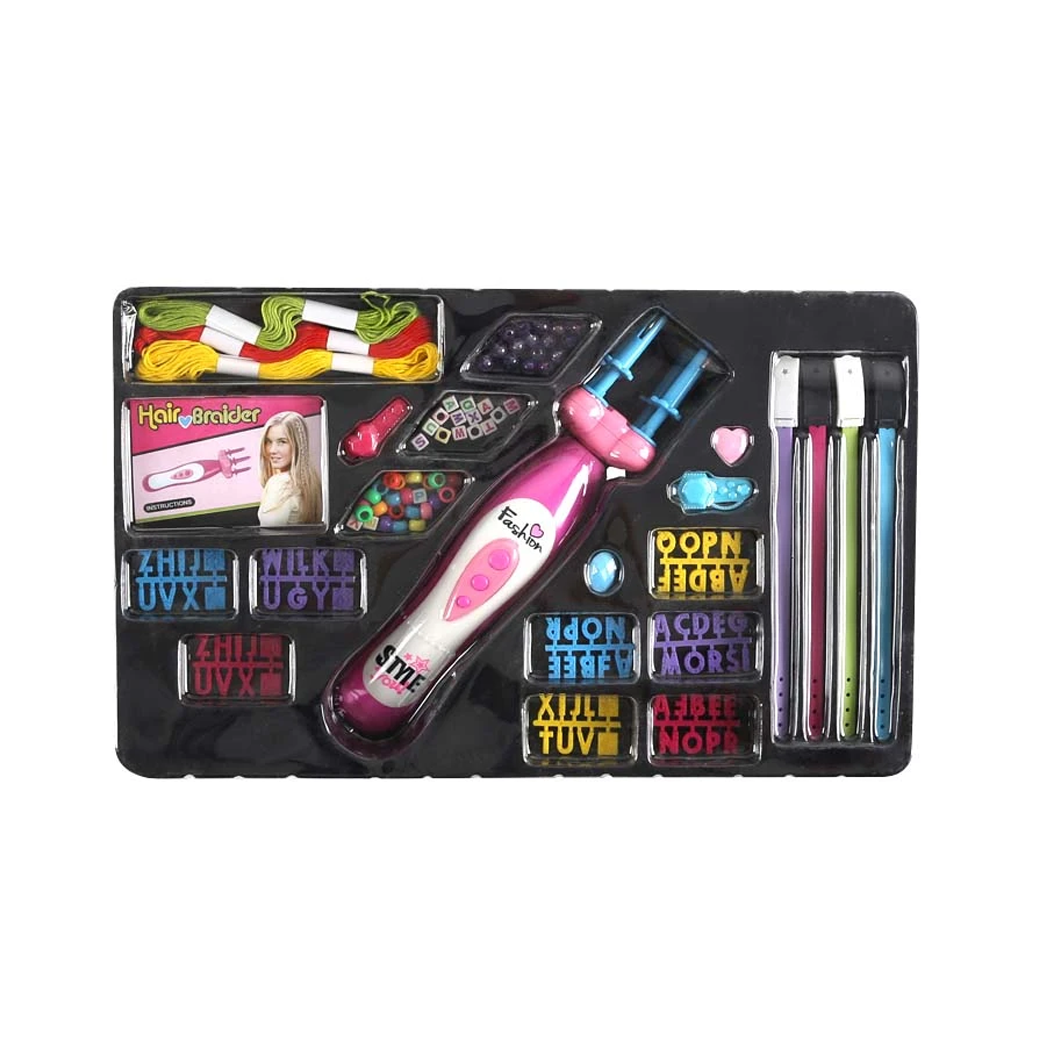 Wonderful My Style Hair Design 2 IN 1 BEADER & BRAIDER SET