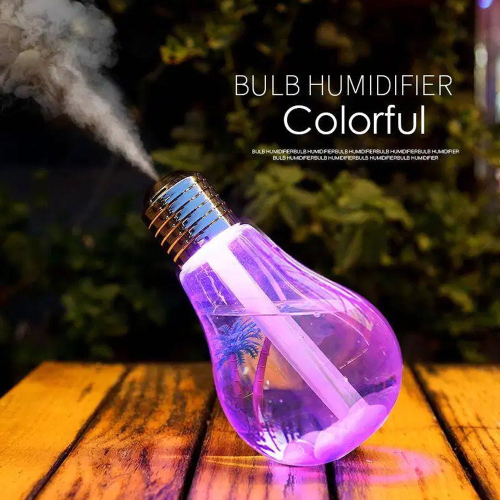 LED Lamp Air Water Mist Humidifier Bulb
