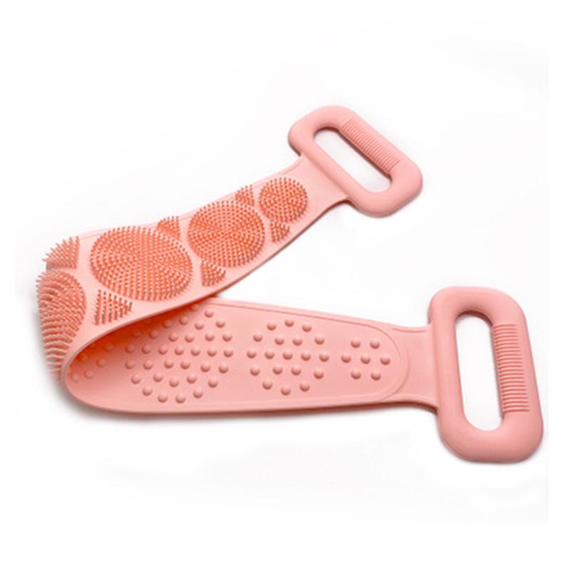 Silicone Body Wash , Body Scrubber Belt With Double Side