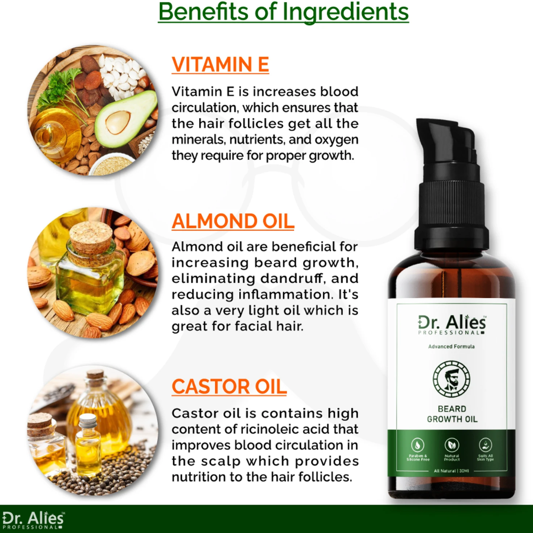 Dr. Alies Professional Beard Growth Oil