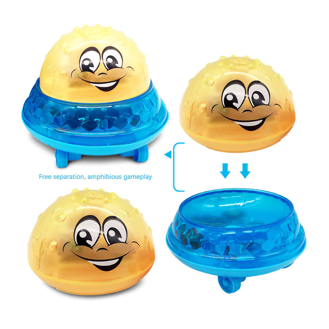 Bath Toys Spray Water Light Rotate with Shower Pool Kids Toys