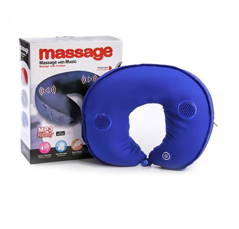 Neck Massager U-Shaped Cushion Pillow With Music Player