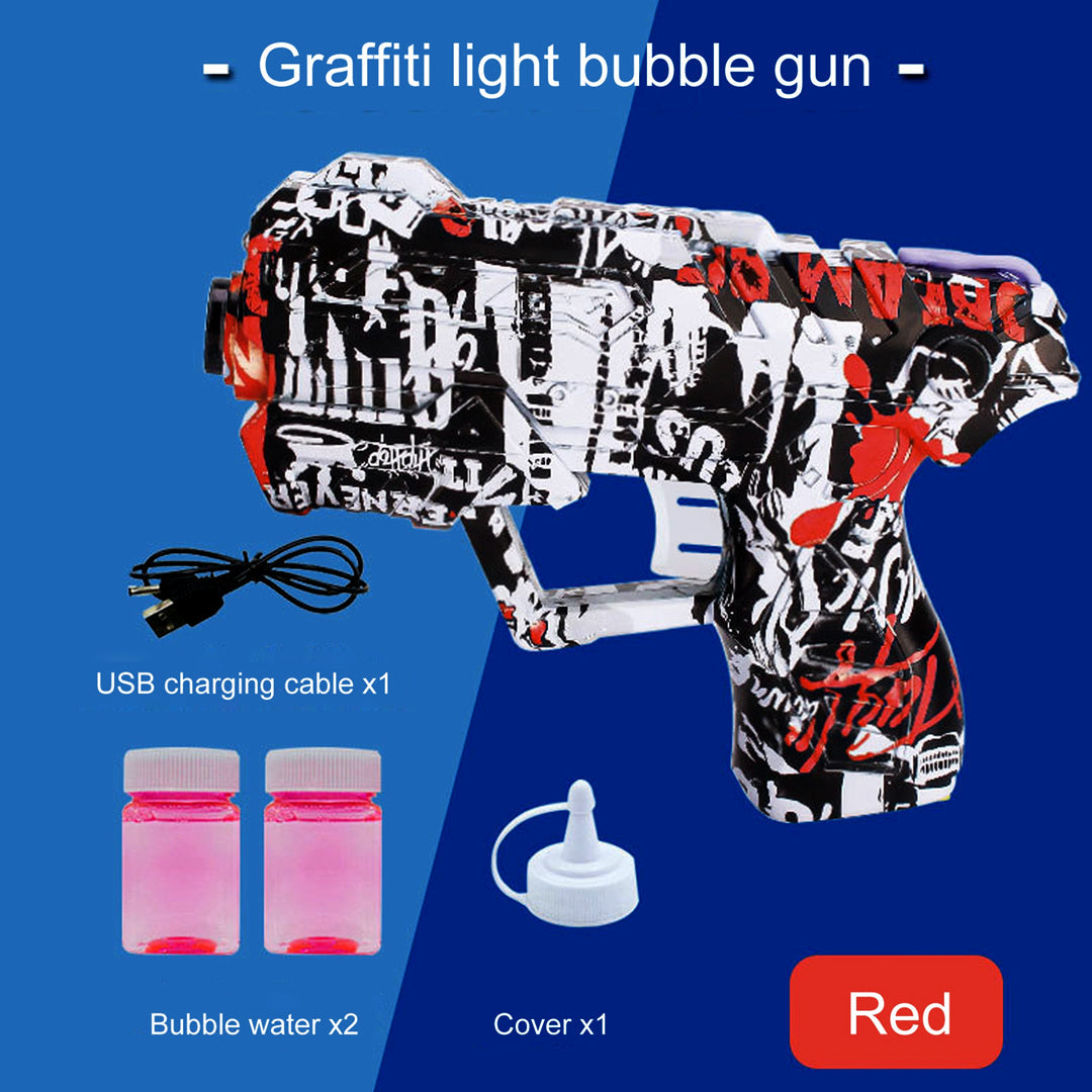Rechargeable Bubble Gun with Light And Music