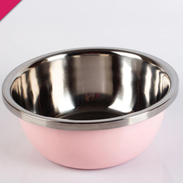 Double Draining Basket In stainless Steel Bowl