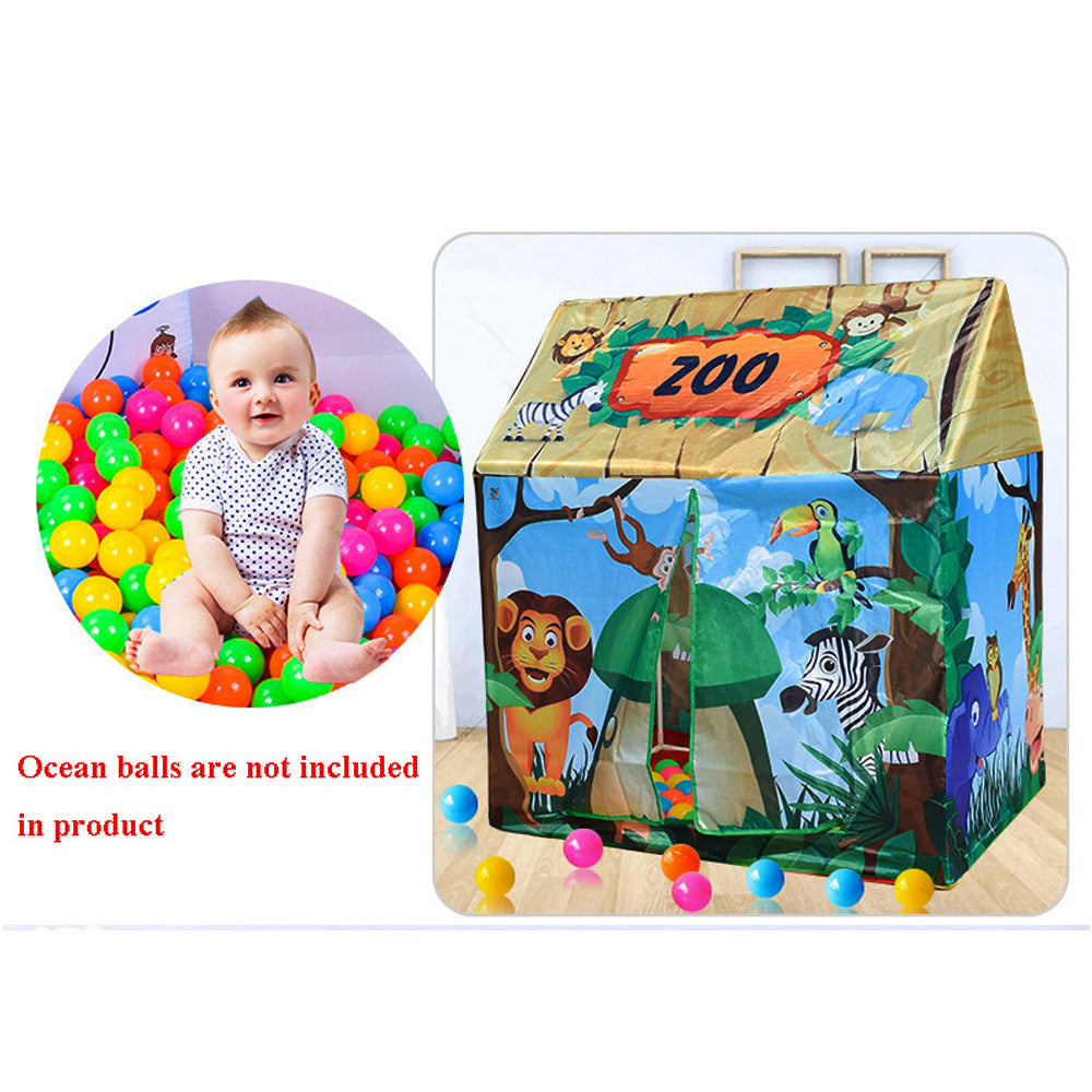 Portable Children Zoo Tent House