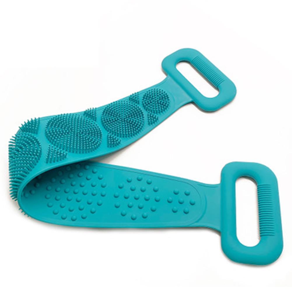 Silicone Body Wash , Body Scrubber Belt With Double Side