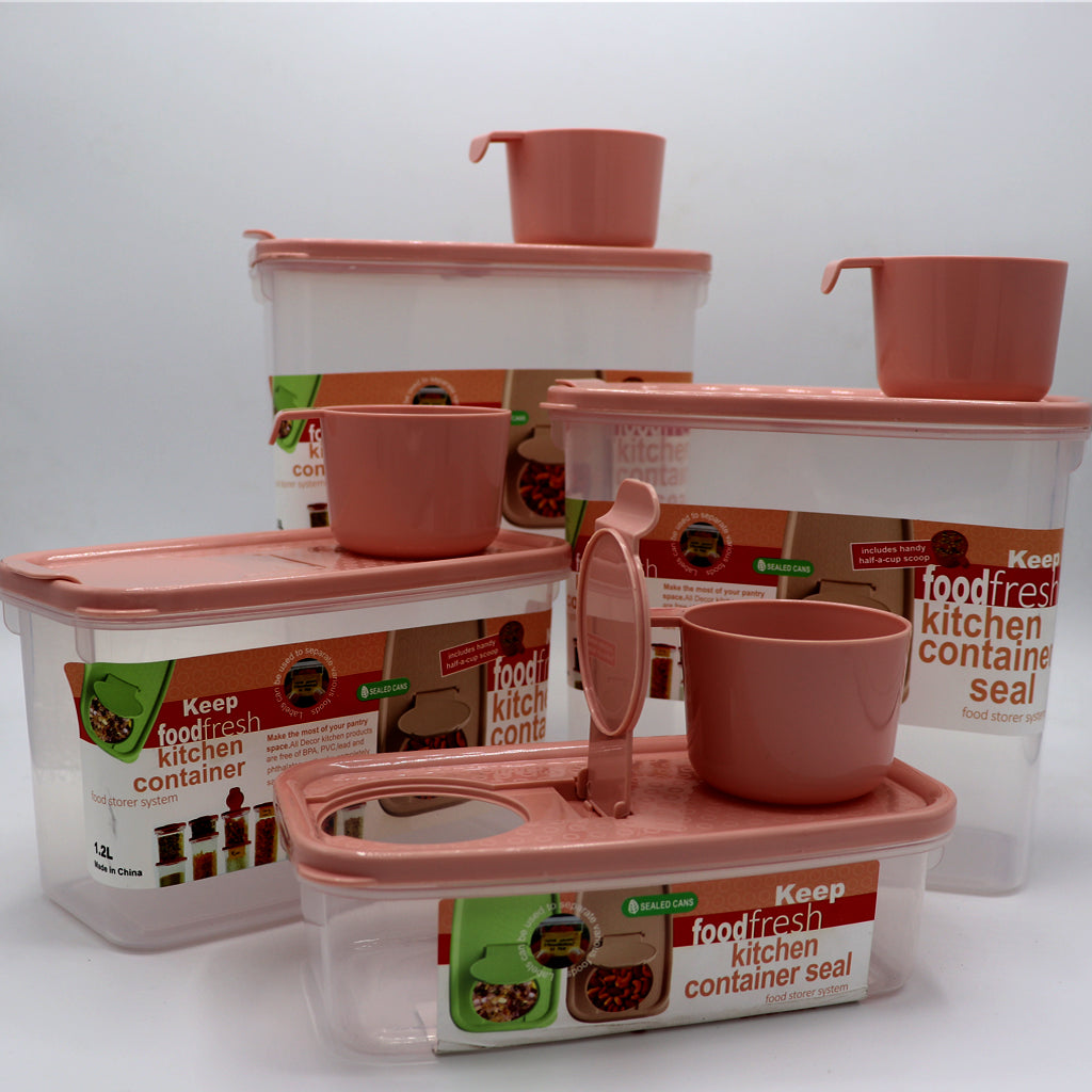 Kitchen Food Storage Containers 4 in 1