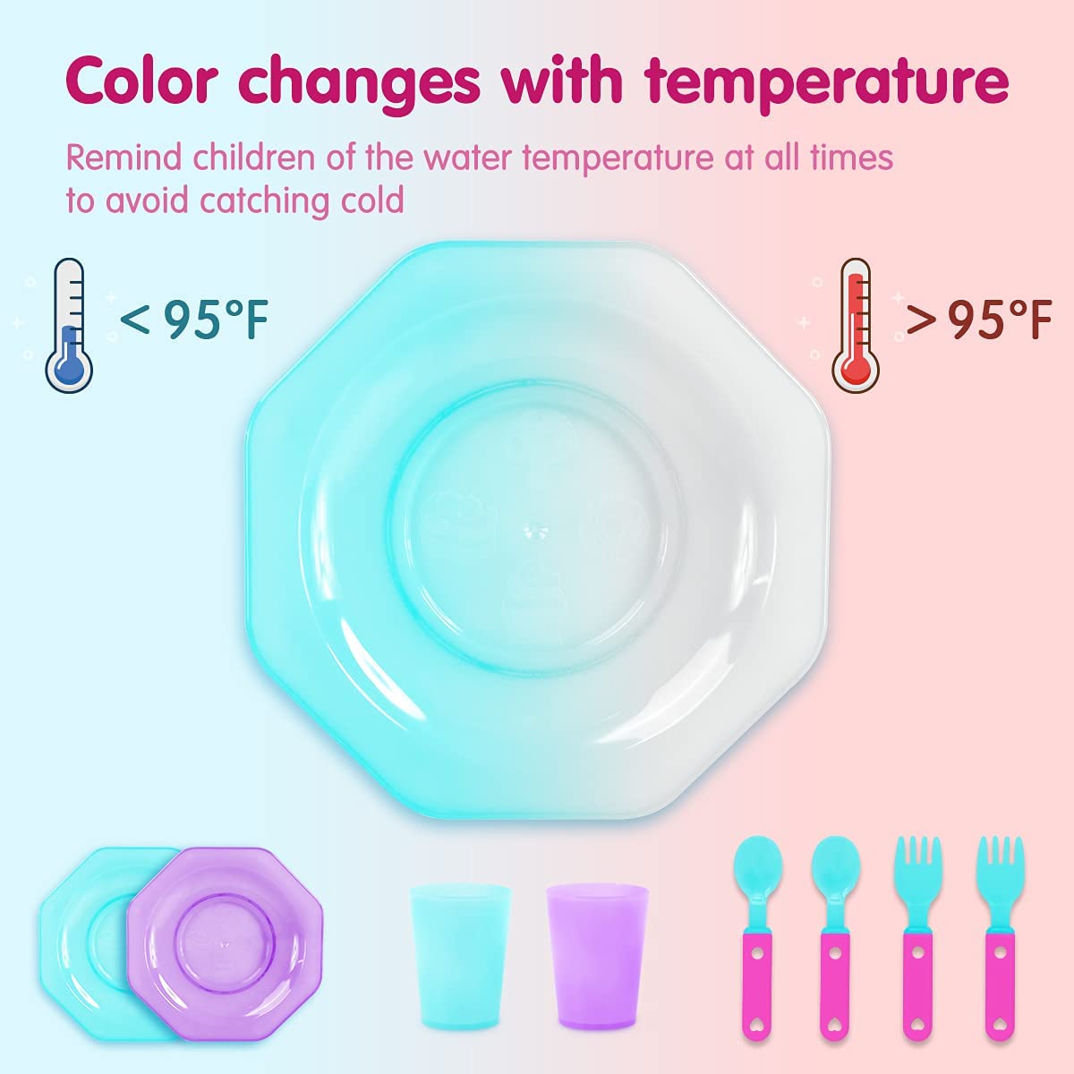 Kids Electric Kitchen Sink Playset