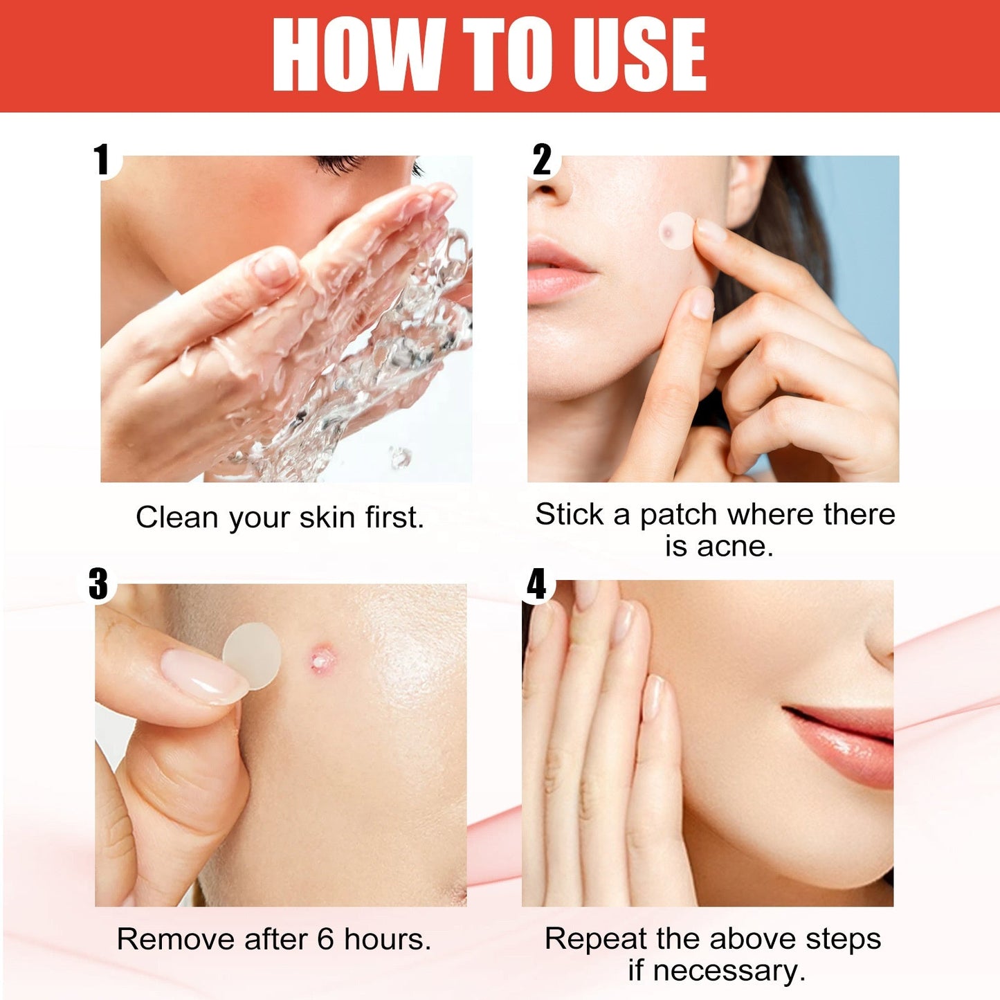 EELHOE Hydrocolloid Pimple Patch (PCS 144)