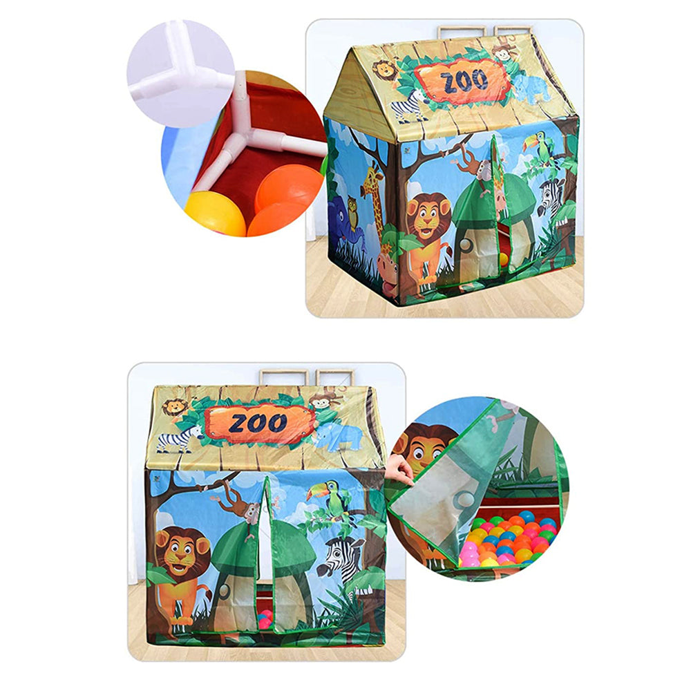 Portable Children Zoo Tent House