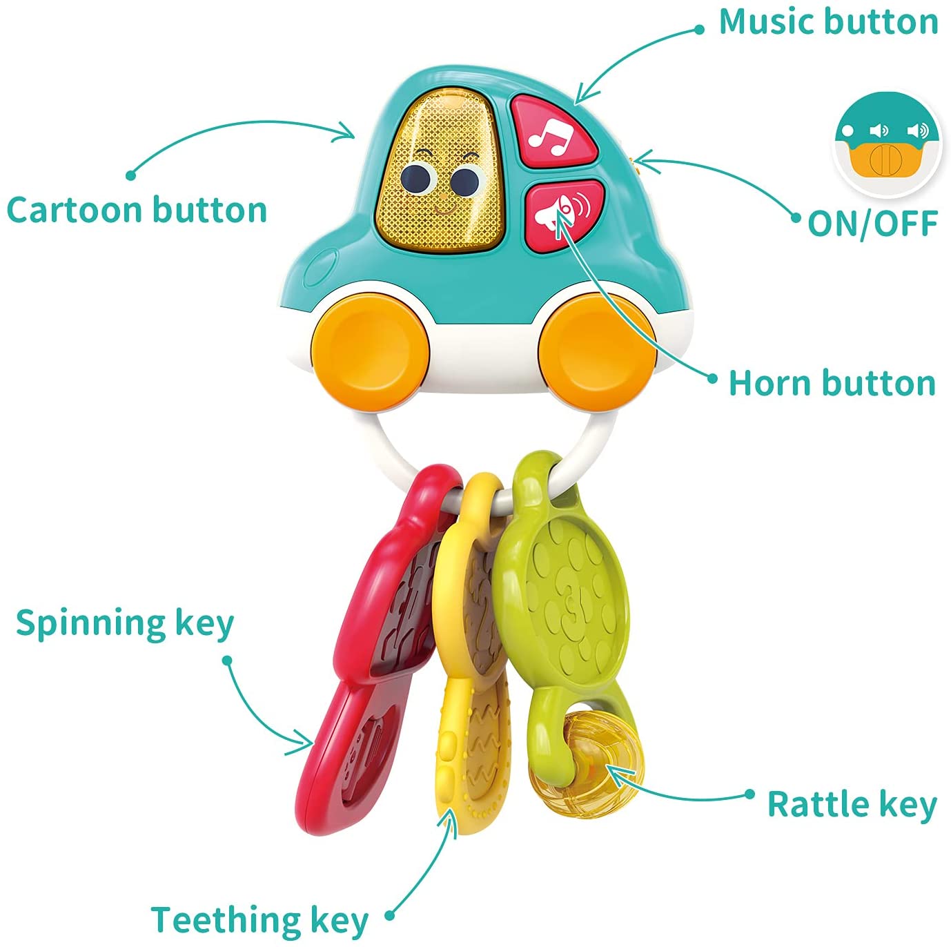 Baby Musical Car Keys