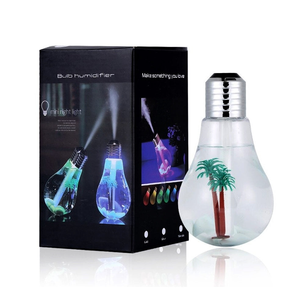 LED Lamp Air Water Mist Humidifier Bulb