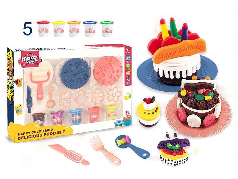 Magic Dough - Delicious Food Set