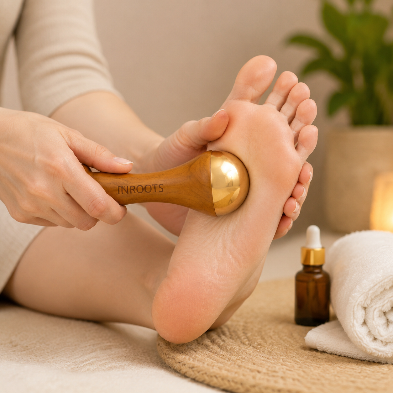 Kansa Wand Foot Massager