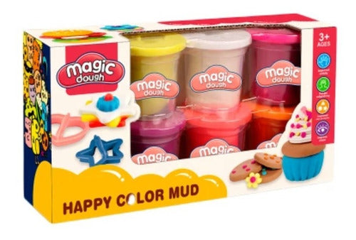 Magic Dough - Happy Color Mud