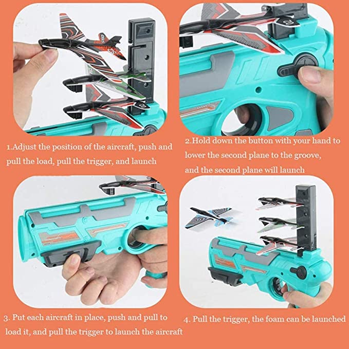 Air Battle Catapult Plane Shooting Gun