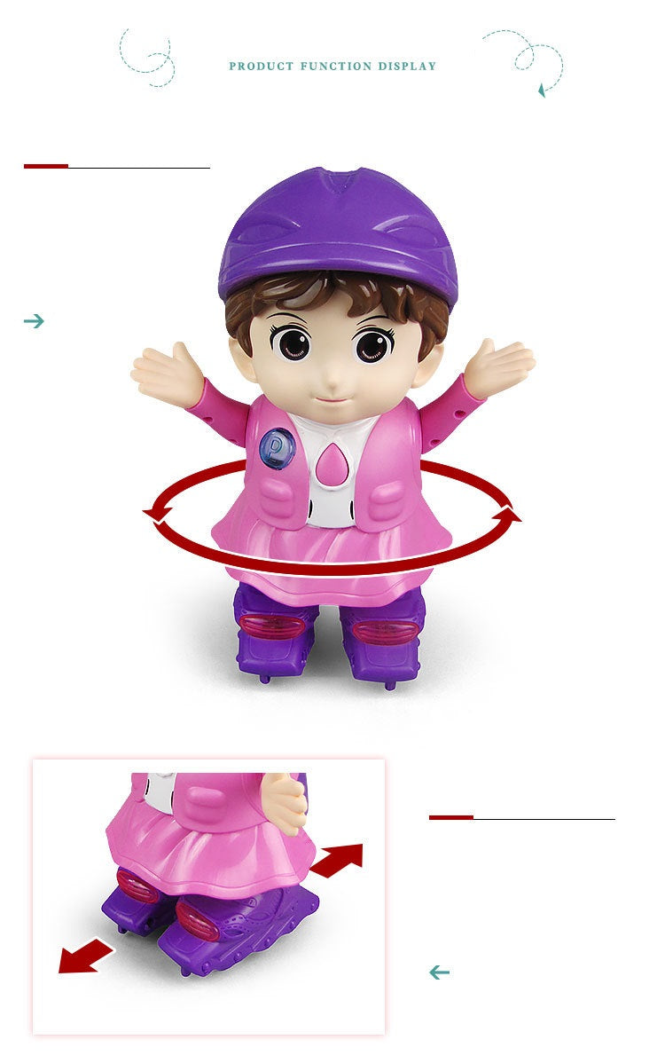 Skate Dancing Dolls Toy With Music