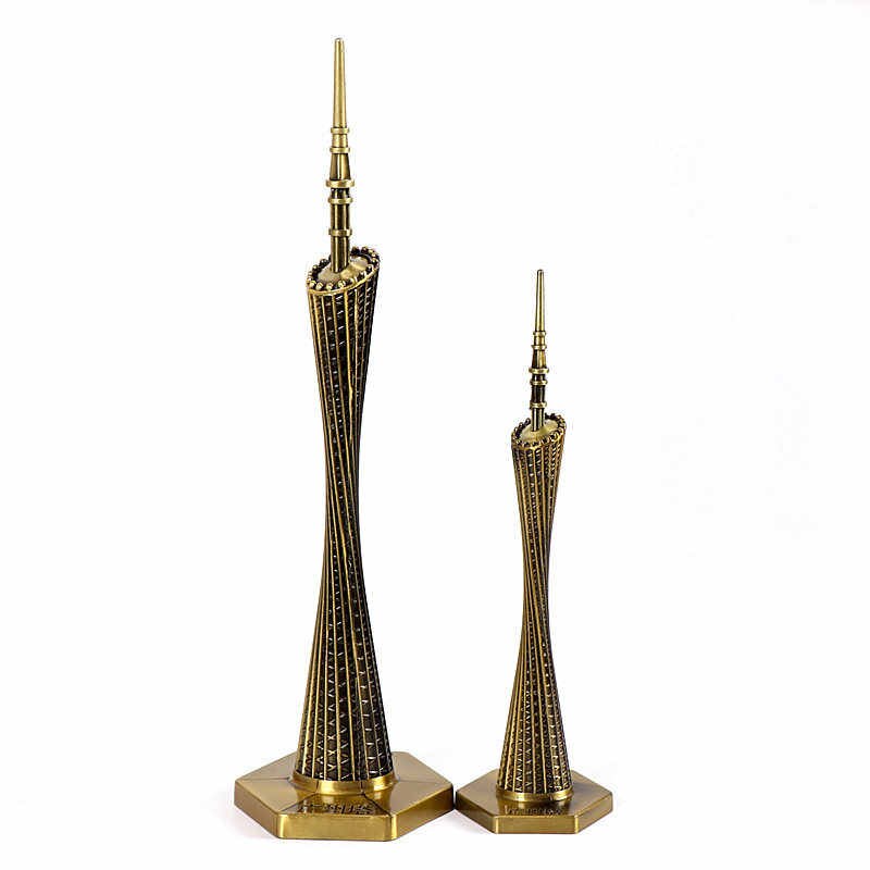Canton Tower, Guangzhou China- Metal Model - Techlojee