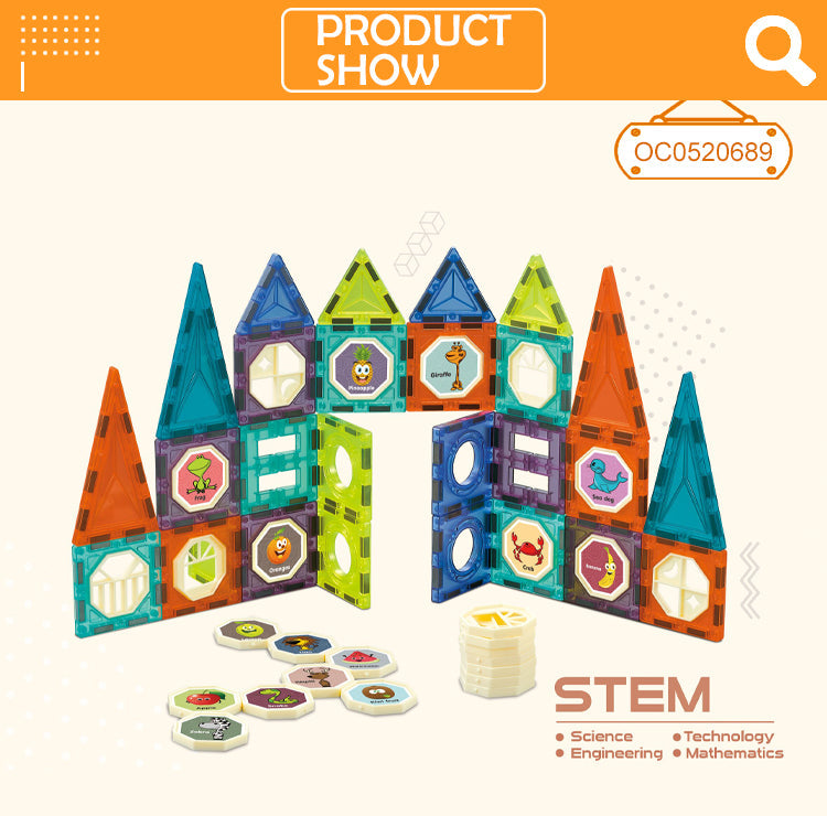 MAGIC MAGNETIC BLOCK SET (52 PCS)