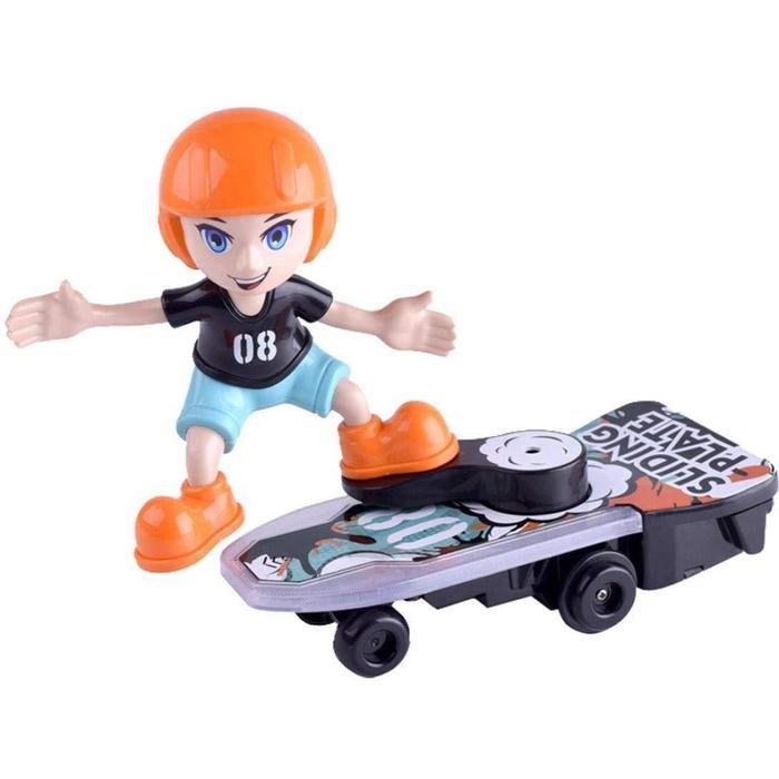 SLIDING PLATE SKATEBOARD TOY
