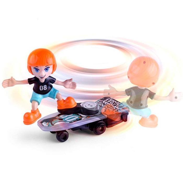 SLIDING PLATE SKATEBOARD TOY