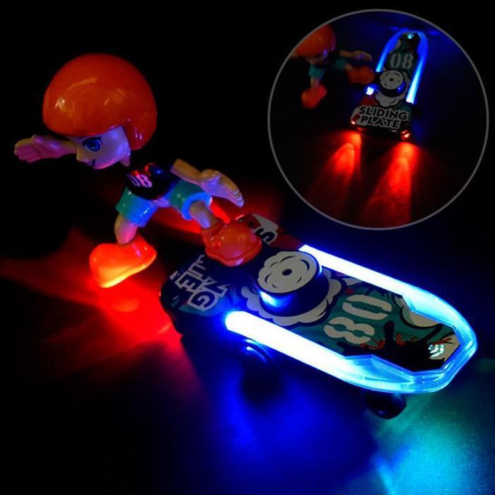 SLIDING PLATE SKATEBOARD TOY