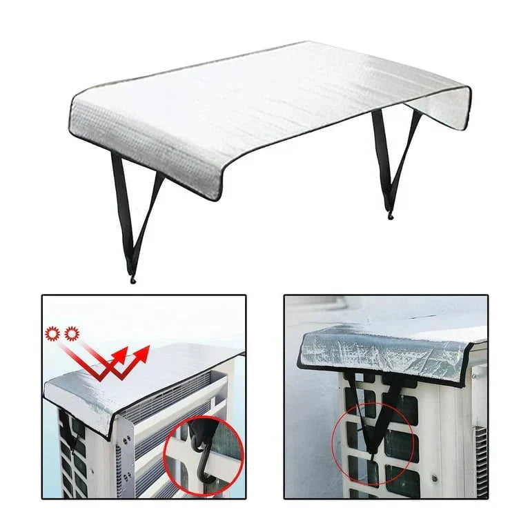 AC Outer Heat Protection Sheet – Aluminium Coated Sun Reflective Cover