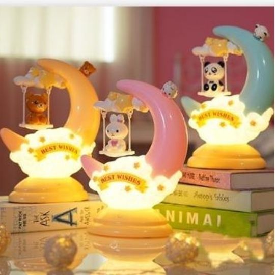 LED moon table night lamp - for kids