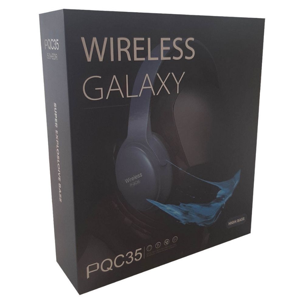 PQC35 Wireless Galaxy Super Explosive Bass Stereo Headphone - Techlojee