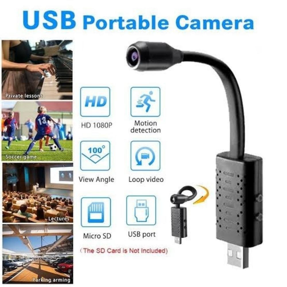 USB GNOOSE NECK WIFI CAMERA APP V380 PRO HD 1080P 2MP - Techlojee