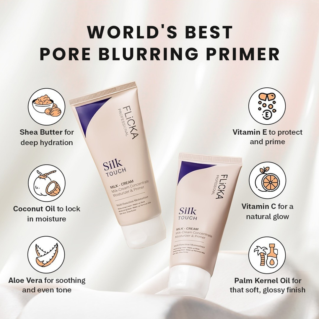 Flicka Silk Touch 3 in 1 Moisturizer and Primer (orignal)