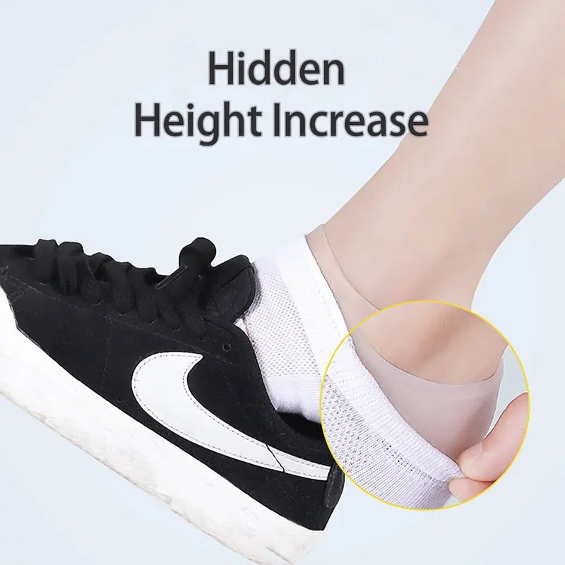 Unisex Invisible Height Increase Gel Insoles
